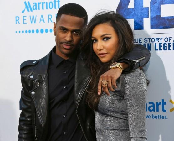 Rapper Big Sean (L) and actress Naya Rivera attend the premiere of Warner Bros. Pictures' And Legendary Pictures' '42' at TCL Chinese Theatre on April 9, 2013 in Hollywood, California. big sean and naya rivera