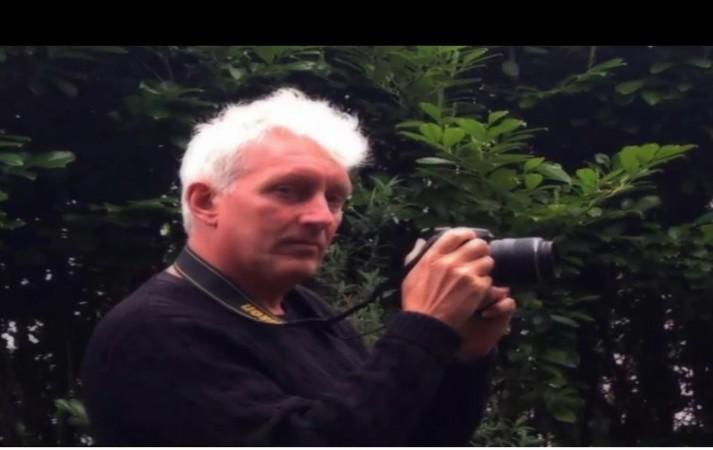 Photographer-cum-lecturer John Hyatt. John Hyatt, photographer,