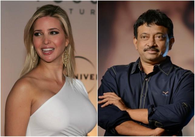 Ivanka Trump and Ram Gopal Varma Ivanka Trump and Ram Gopal Varma