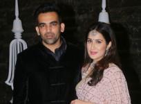 Zaheer Khan and Sagarika Ghatge