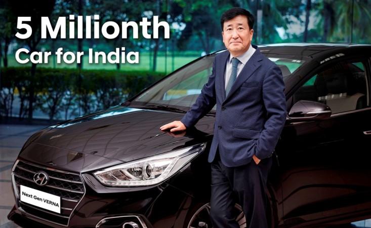 Y K Koo, MD and CEO, Hyundai Motor India Limited Hyundai Verna