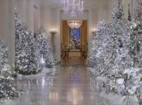 Melania Trump criticised over cold and creepy White House Christmas decorations