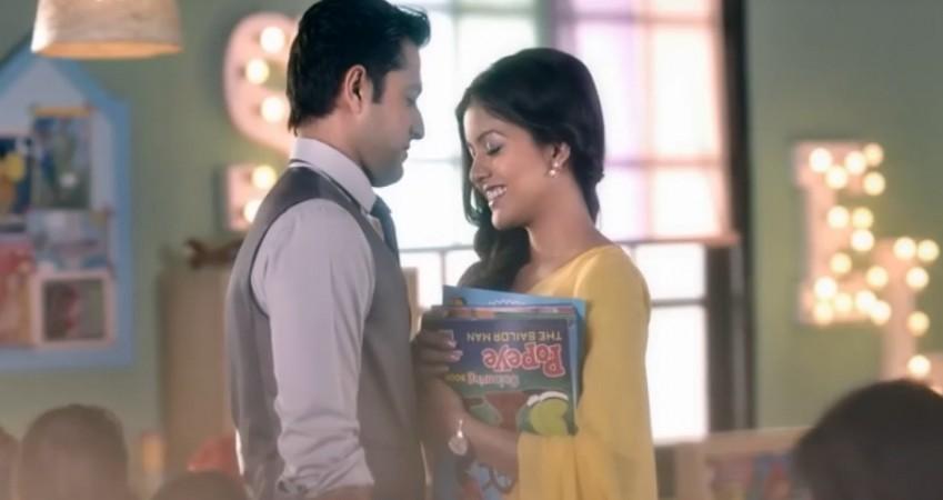 Ishita Dutta and Vatsal Seth in Rishton Ka Saudagar-Baazigar Ishita Dutta and Vatsal Seth in Rishton Ka Saudagar-Baazigar