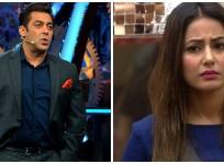 Salman Khan and Hina Khan