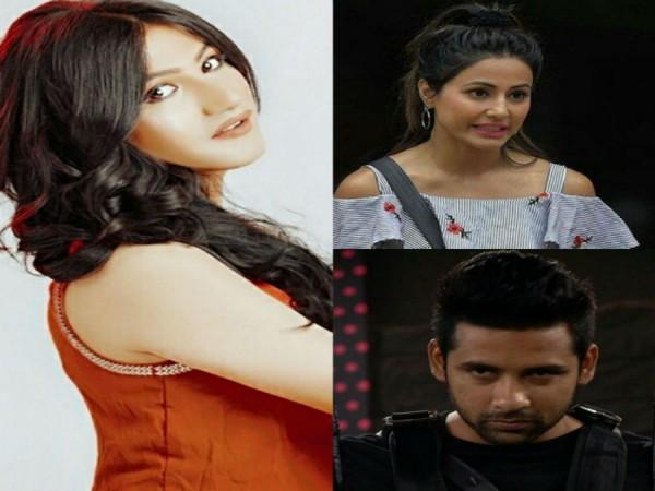 Mahika Sharma, Hina Khan and Puneesh Sharma