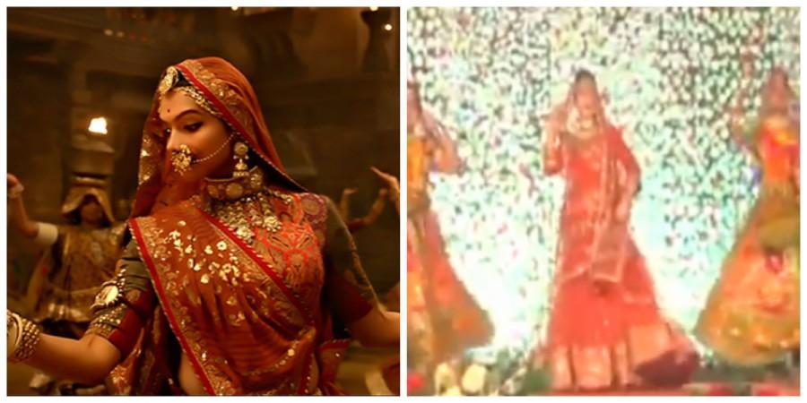 Mulayam Singh Yadav's daughter dances on Padmavati's Ghoomar Padmavati Ghoomar
