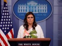 White House press secretary Sarah Huckabee Sanders