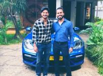 Dulquer Salmaan's Porsche Panamera