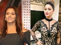 Geeta Phogat and Hina Khan