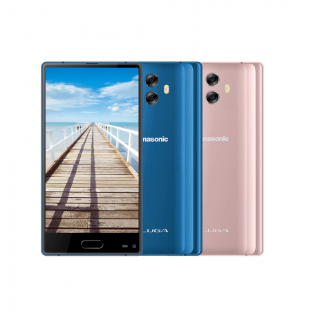 The Panasonic Eluga C features a bezel-less design and dual-rear camera setup Panasonic Eluga C