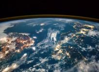 Incredible view of Earth from ISS shows lightning and city lights