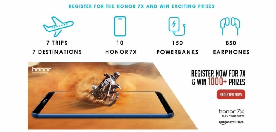 Huawei Honor 7X sale set to go live in India next week: Everything you need to know Huawei, Honor 7X, India, launch, Amazon, offers, price, specs