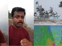 Kerala man, cyclone prediction