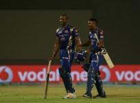 Hardik Pandya and Kieron Pollard