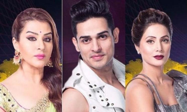 Shilpa Shinde, Priyank Sharma, Hina Khan
