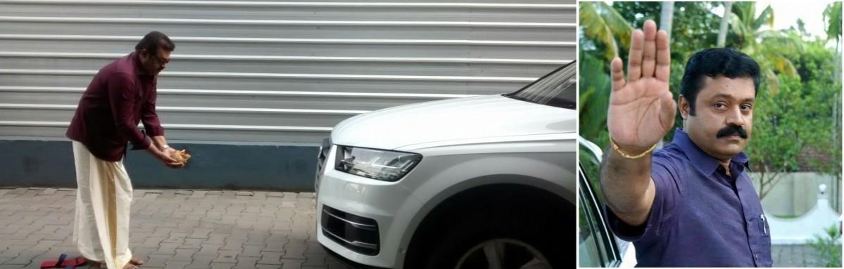 Actor-MP Suresh Gopi lands in trouble over his Puducherry registration luxury vehicle. Suresh Gopi, PY registration