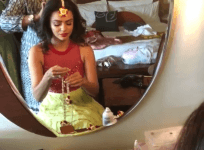 Aashka Goradia and Brent Globe wedding