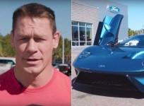 John Cena and Ford GT