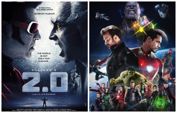 Rajinikanth S 2 0 To Clash With Avengers Infinity War Will Its Baahubali 2 Link Help In Box Office Fight Ibtimes India