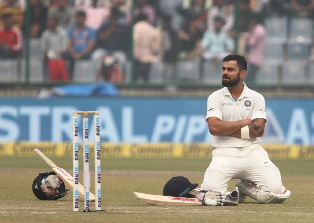 Virat Kohli was dismissed on 243 on Sunday Virat Kohli