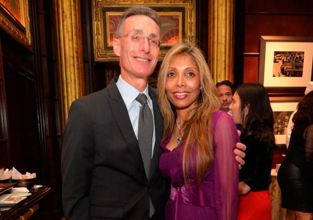 Rohina Bhandari (R) with her fiance Dr. Jeffrey Rosenthal attend The Duke of Edinburgh's International Award USA New York Metropolitan Chapter at JW Marriott Essex House on May 14, 2014 in New York City. Rohina Bhandari