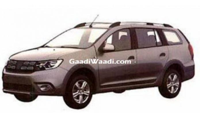 Dacia Logan MCV patent image Dacia Logan MCV