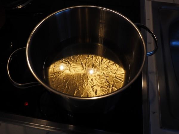boiling oil,