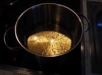 boiling oil,