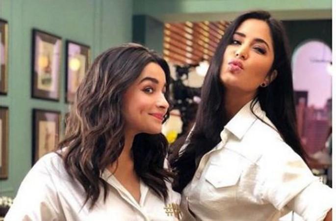 Alia Bhatt, Katrina Kaif twinning Alia Bhatt, Katrina Kaif twinning