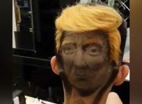 You can now get a Donald Trump hair tattoo