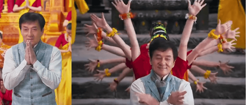 Jackie Chan's Jimikki Kammal edited video goes viral Jackie Chan, Jimikki Kammal, Kung Fu Yoga