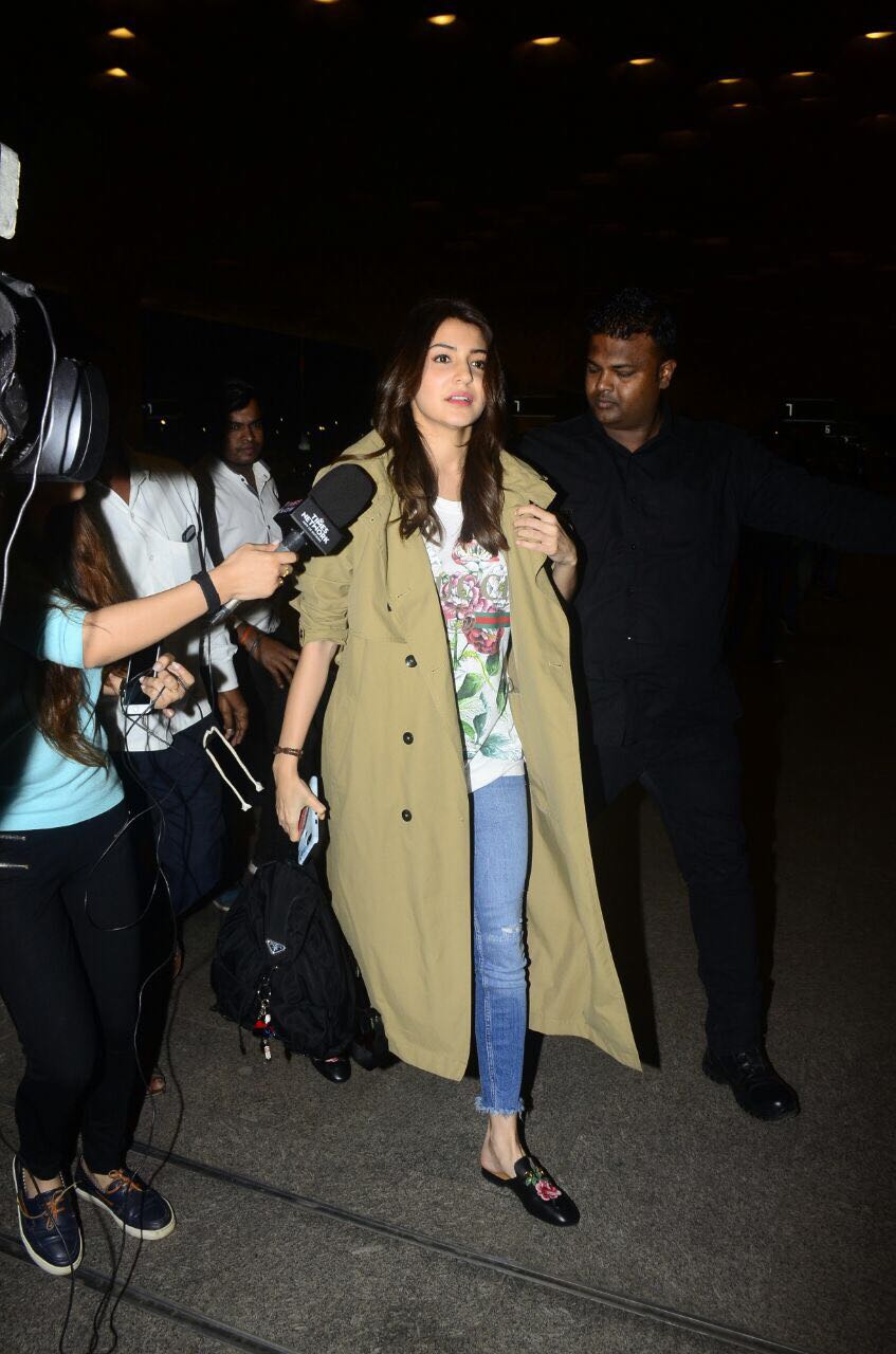 Anushka Sharma at the airport