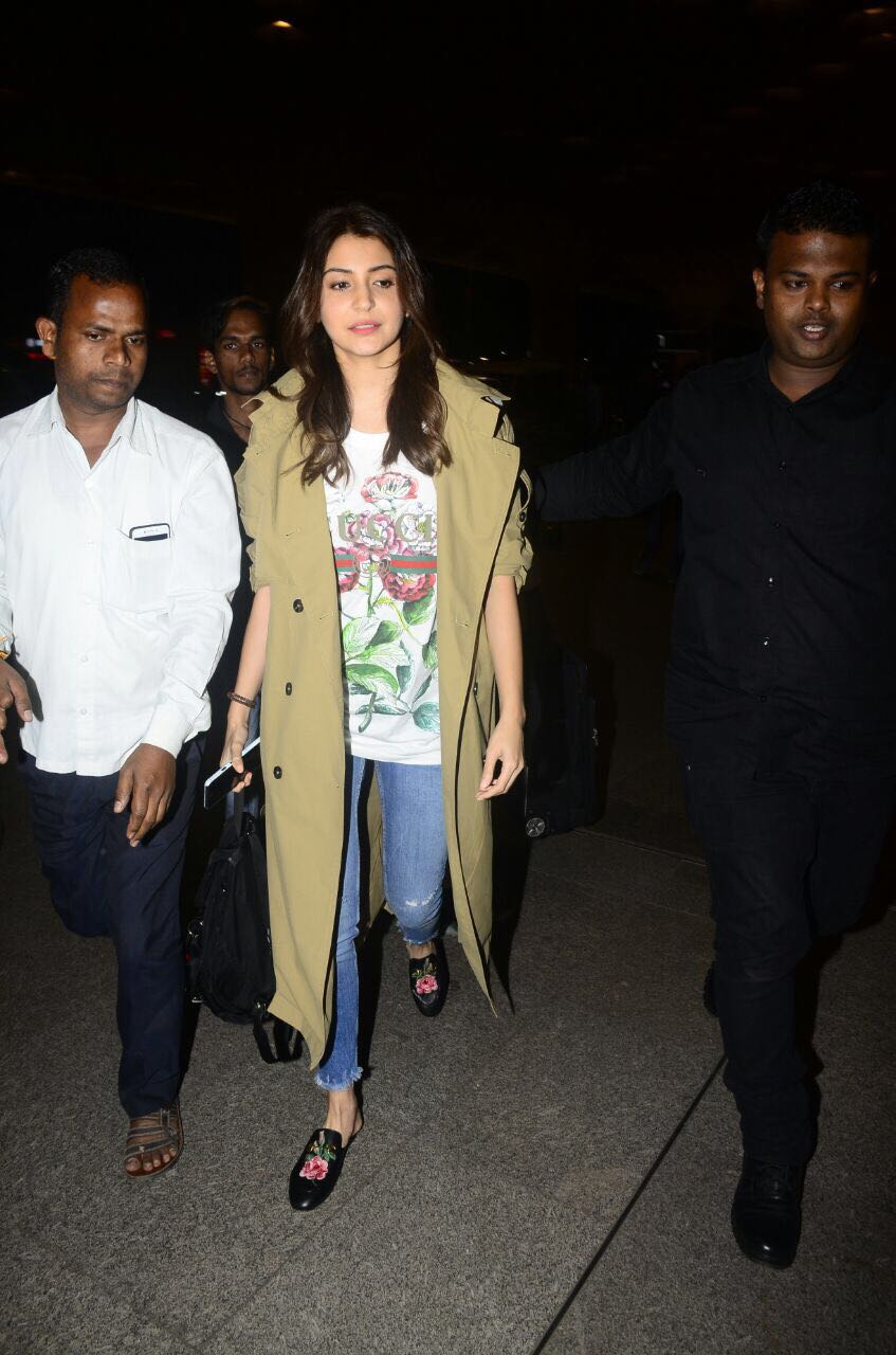 Anushka Sharma at the airport