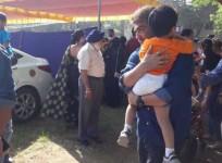 Ajith Kumar with son Aadvik