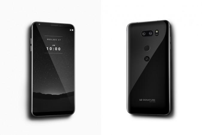 The LG Signature Edition comes with an extremely scratch-resistant zirconium ceramic back LG Signature