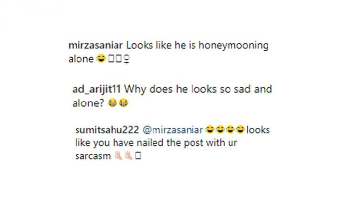 Zania Mirza comment Sania Mirza