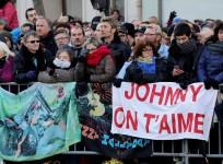 Tribute to French singer and actor Johnny Hallyday