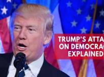 Trumps Attack on democracy explained