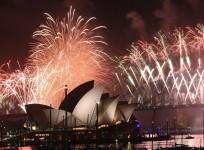 Sydney Fireworks new year