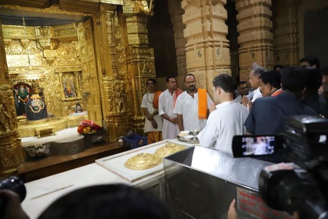 Rahul Gandhi visit to Somnath Temple in 2017. Rahul Gandhi