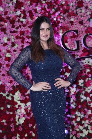 Zareen Khan Lux Golden Rose Awards 2017 worst dressed