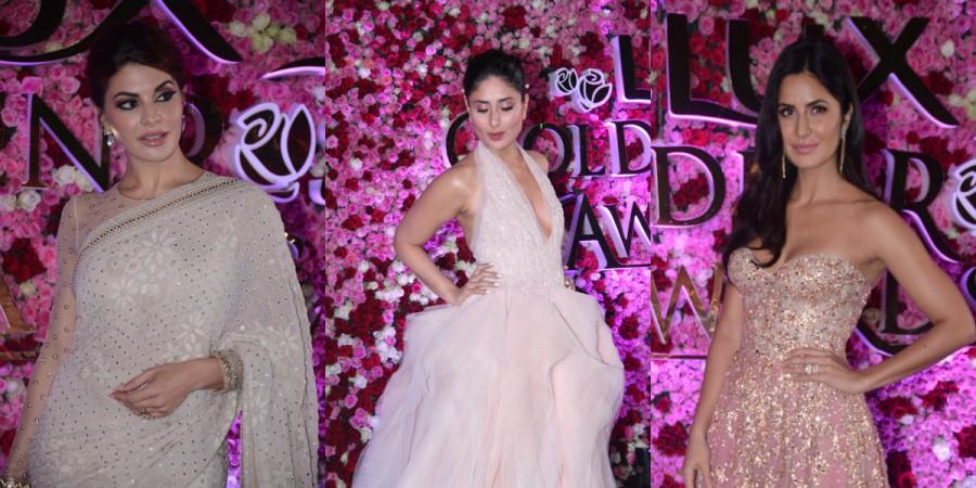 Lux Golden Rose Awards 2017 best dressed: Jacqueline Fernandez, Kareena Kapoor Khan, Katrina Kaif Lux Golden Rose Awards 2017 best dressed