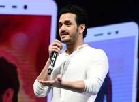 Akhil Akkineni at Hello audio launch