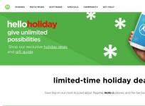 Motorola, Holiday sale 2017, Christmas, shopping guide