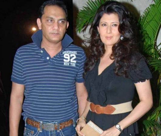 Mohammad Azharuddin and Sangeeta Bijlani Mohammad Azharuddin, Sangeeta Bijlani