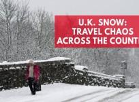 UK weather warning after recent snowfall blanketed the country