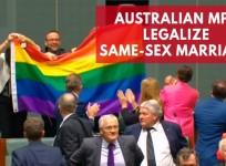 Australian parliament approves same-sex marriage