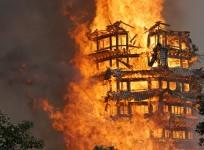 Asia's tallest wooden tower