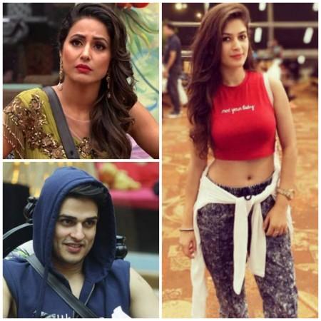 Bigg Boss 11 Hina Priyank and Bandgi