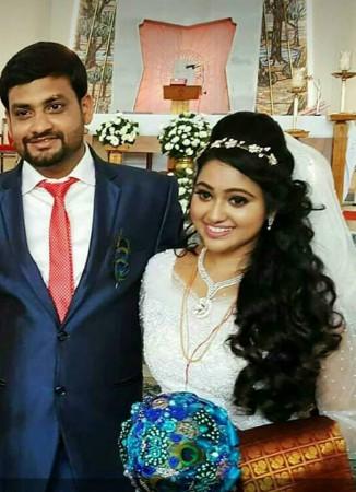 Meghna Vincent and Don Tomy Meghna Vincent, Don Tomy